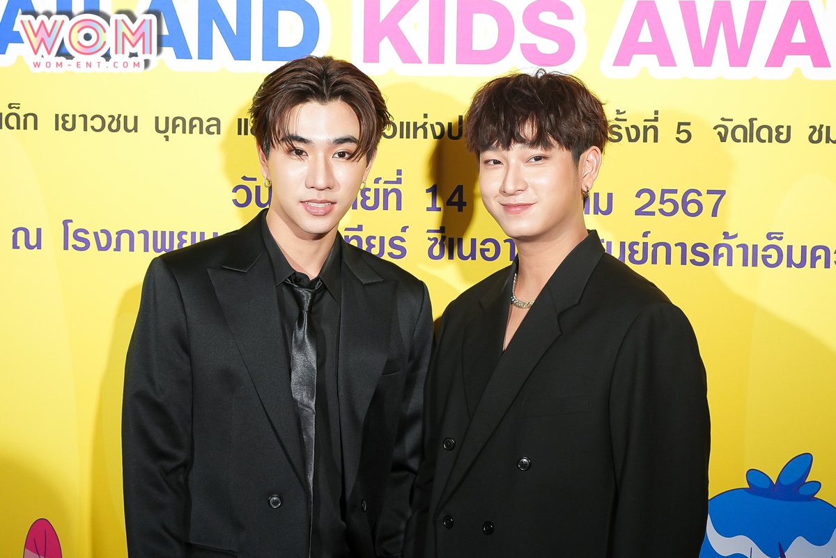 WOMENTERTAIN's tweet photo. “เพิร์ธ-ชิม่อน” เข้าร่วมงาน ”Thaiand  Kids Awards 2024“ เพื่อประกาศเกียรติคุณให้กับเด็ก เยาวชนและบุคคลทั่วไปในสาขาต่างๆ ที่มีผลงานดีเด่น 

#ThailandKidsAwards2024
#PerthTanapon #KDPPE
#chimonac https://t.co/ltuJdbS39D