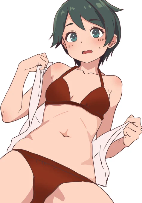 なんかTLに最上が流れてくるので昔描いたけど上げてない最上を放流 
