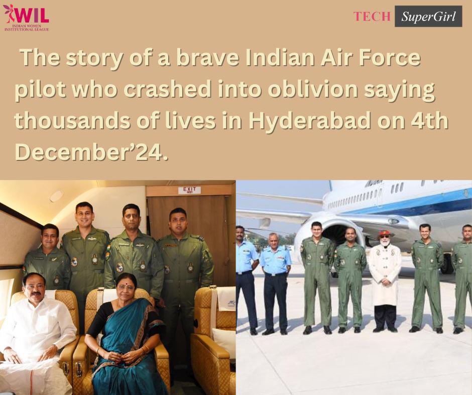 Techsupergirl's tweet photo. The story of a a brave Indian Air Force pilot who  crashed into oblivion saving thousands of lives in Hyderabad on the 4th of this December .

@PMOIndia @PMOIndia_RC @ndtv @ndtvindia @timesofindia @AirForceTimes https://t.co/AqRdDStosI
