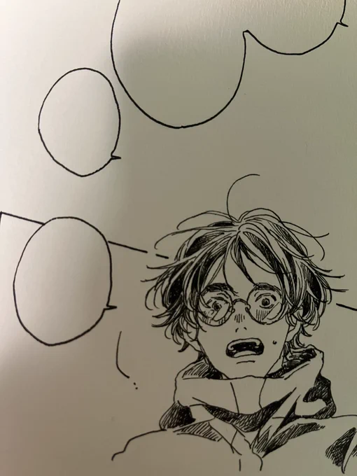 線画おわった🥰休憩〜 