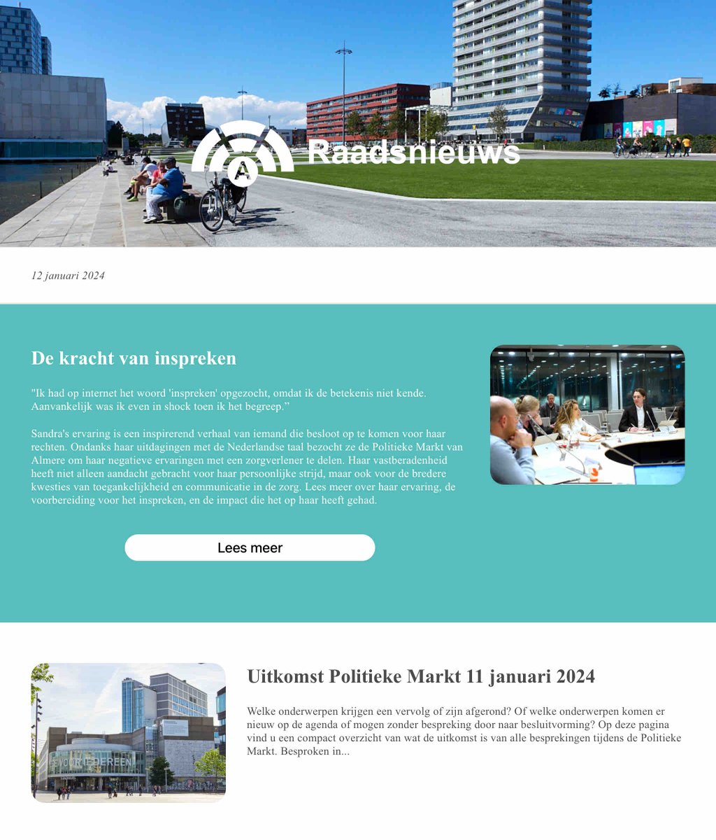 Raad van Almere tweet media