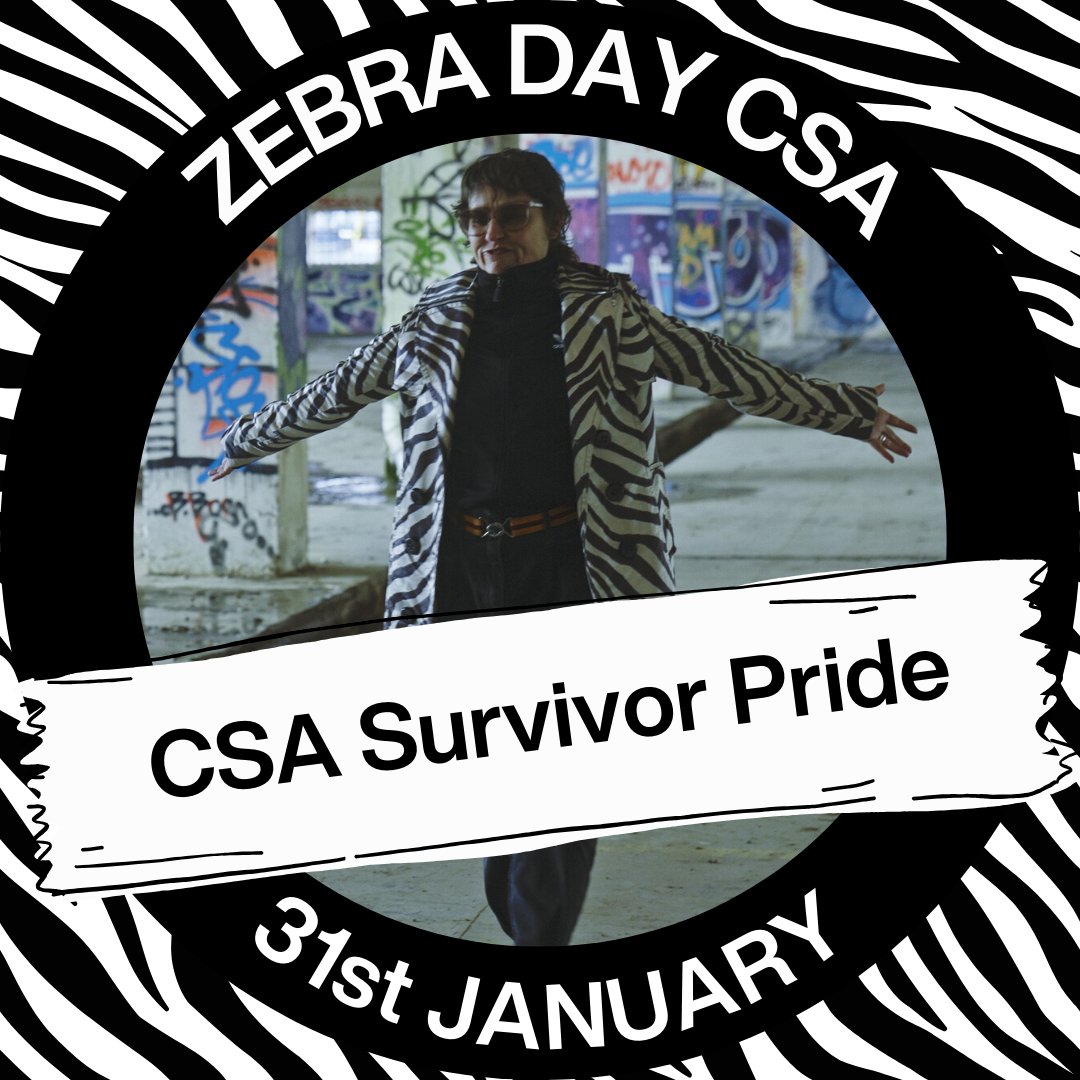 VivGordonCo's tweet photo. #InternationalZebraDay on 31st January is about raising awareness of zebra conservation.
We have adopted these amazing animals for our community and are celebrating #CSASurvivorPride on that day, inviting CSA survivors &amp; allies to wear and share zebra. 
👉 https://t.co/AfGeB7R7Hb https://t.co/1NN3qQ7jLV