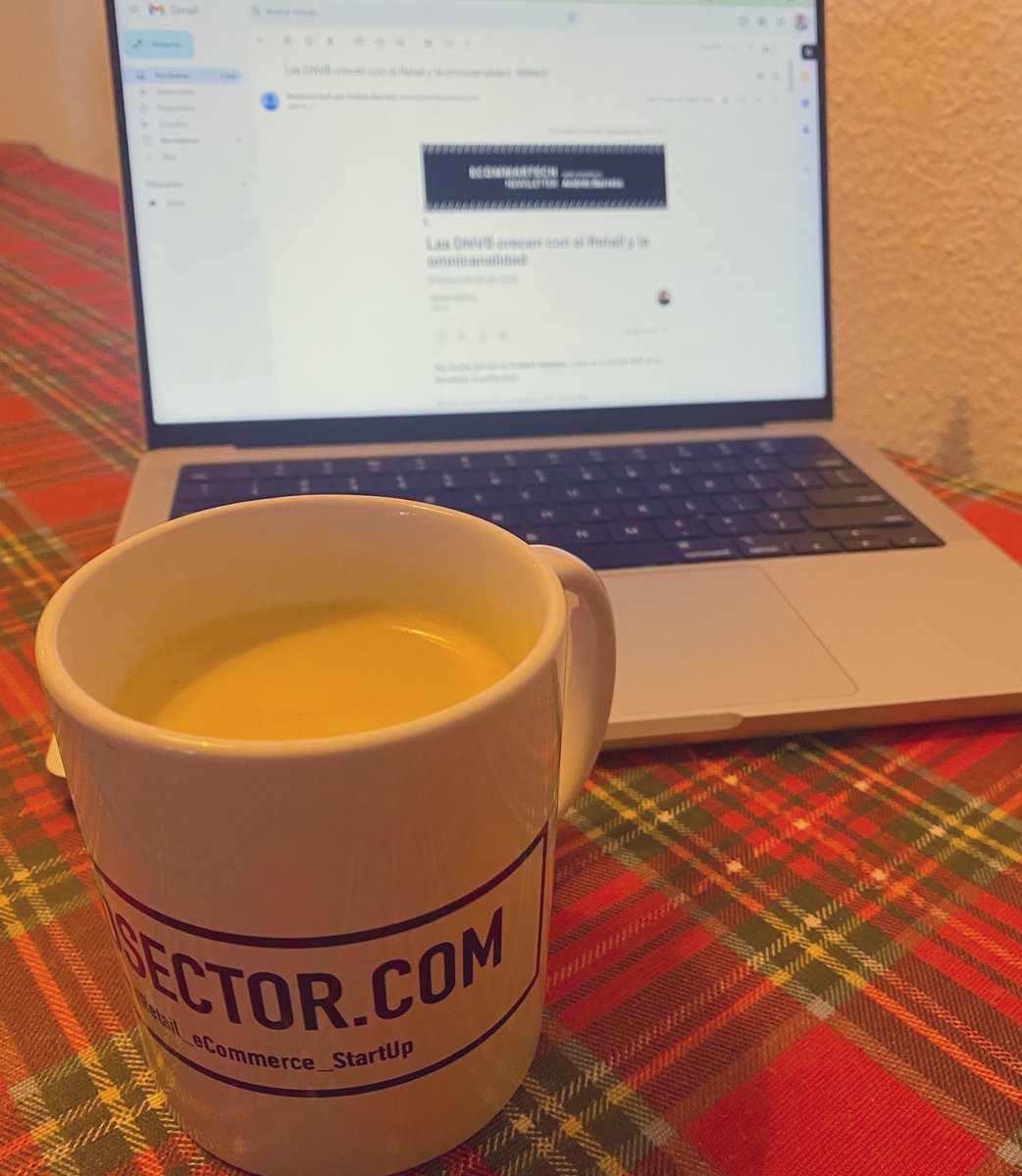 SergioSalamon's tweet photo. Volviendo a las buenas rutinas de domingo @NuevoSector @ecommartech_ #FutureToday #Bonilista #Sumapositiva  #SobreCrecer #Aprendizajeinfinito https://t.co/qkHZaPsJj2
