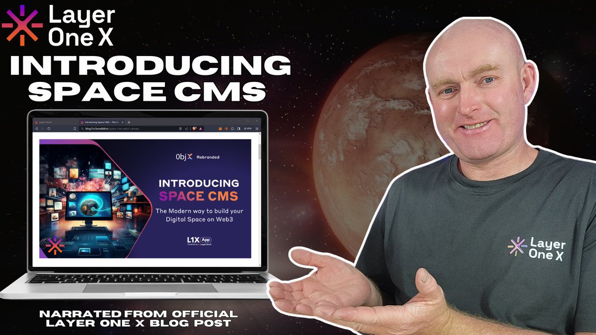 ICallCrypto's tweet photo. Introducing #LayerOneX's SPACE CMS blog, delving deep into what this innovative #web3 user interface can do and how it revolutionises the space βπ―
#digtialidentity #xtalk
https://t.co/zzeRUbWaaL https://t.co/EQw5WNh9wh