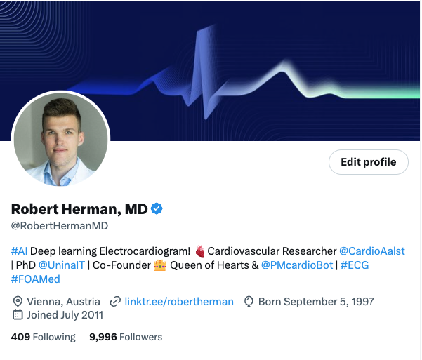 I've put together a complete database of real ACS patients managed prospectively through the Queen of Hearts AI. Includes misses, subtle OMIs, and false positives.

Follow <a href="/RobertHermanMD/">Robert Herman, MD, PhD</a> (me) if you want to see them in the coming weeks. Been hovering around 10k for a while now!