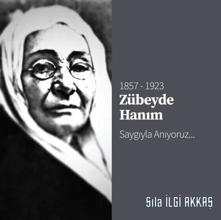 lailgi's tweet photo. Bir Anne tüm dünyayı değiştirebilir sözünü her zaman bize hatırlatan, Ulu Önderimiz Gazi Mustafa Kemal Atatürk’ün kıymetli annesi Zübeyde Hanım’ı vefatının 101. yıldönümünde saygı, rahmet ve minnetle anıyorum.

#zübeydehanım https://t.co/LSvwzlCC9h