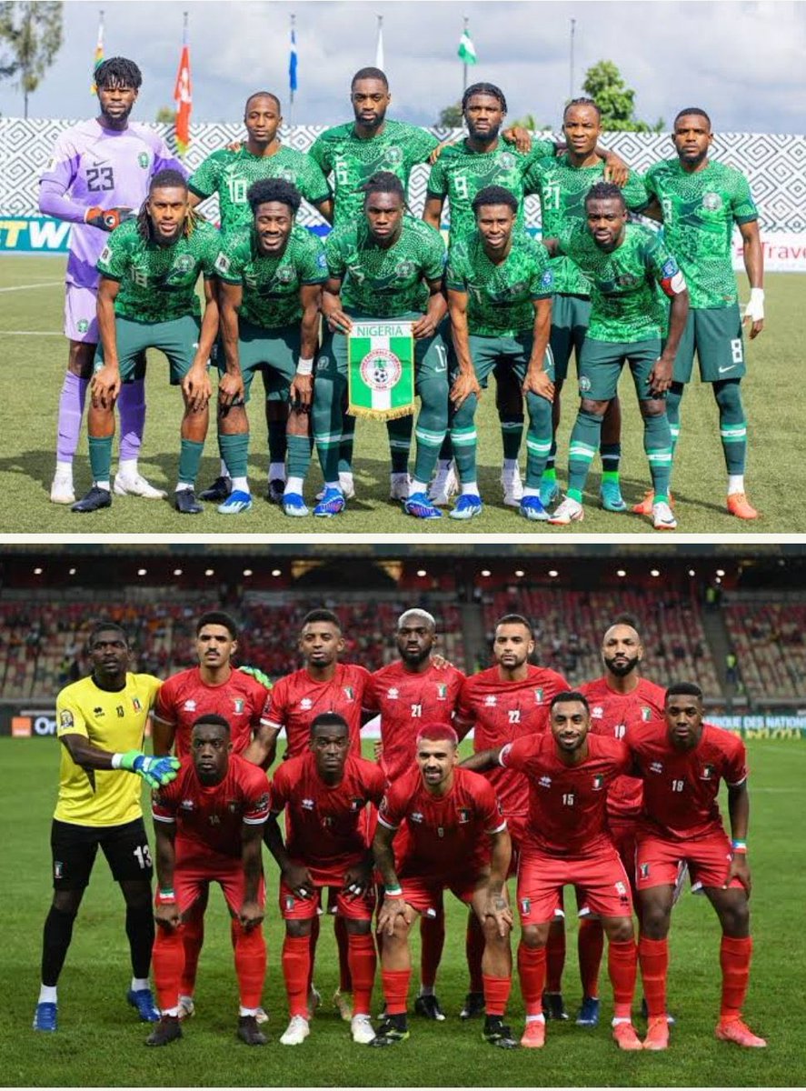 This will be the first ever meeting between Nigeria 🇳🇬 and Equatorial Guinea 🇬🇶 in the history of the Africa Cup of Nations. 

#TotalEnergieAFCON2023 #AFCON2023 #AFCON2024 #AFCON #CAN2024 #CAN2023