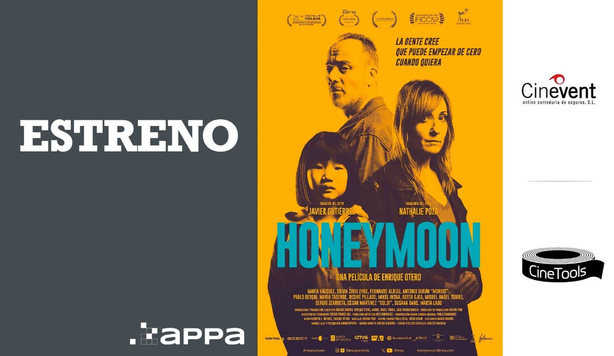 🔊 El 12 de enero se estrenó la película "Honeymoon", dirigida por Enrique Otero.