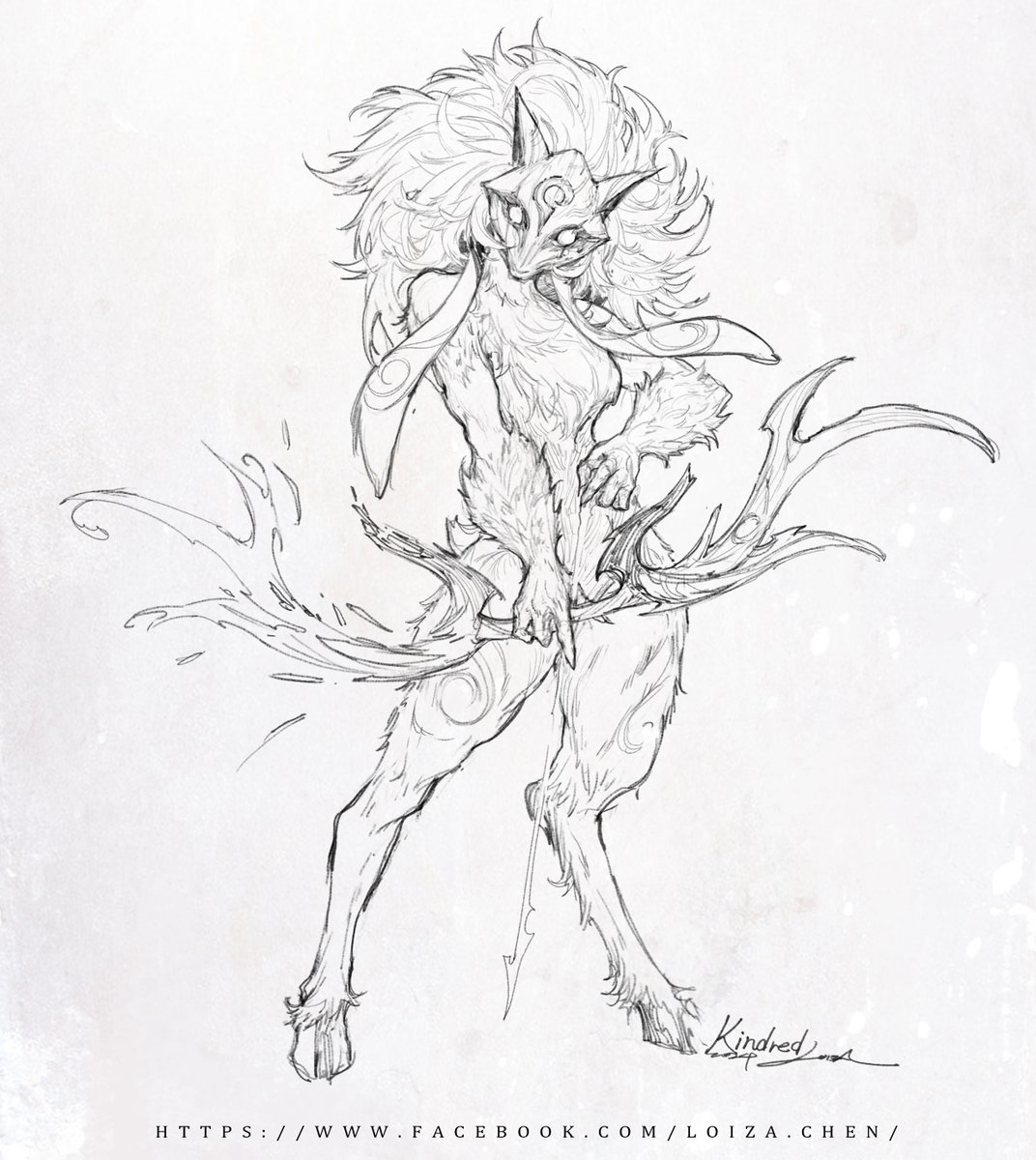 Kindred sketch / Loiza's Fanart