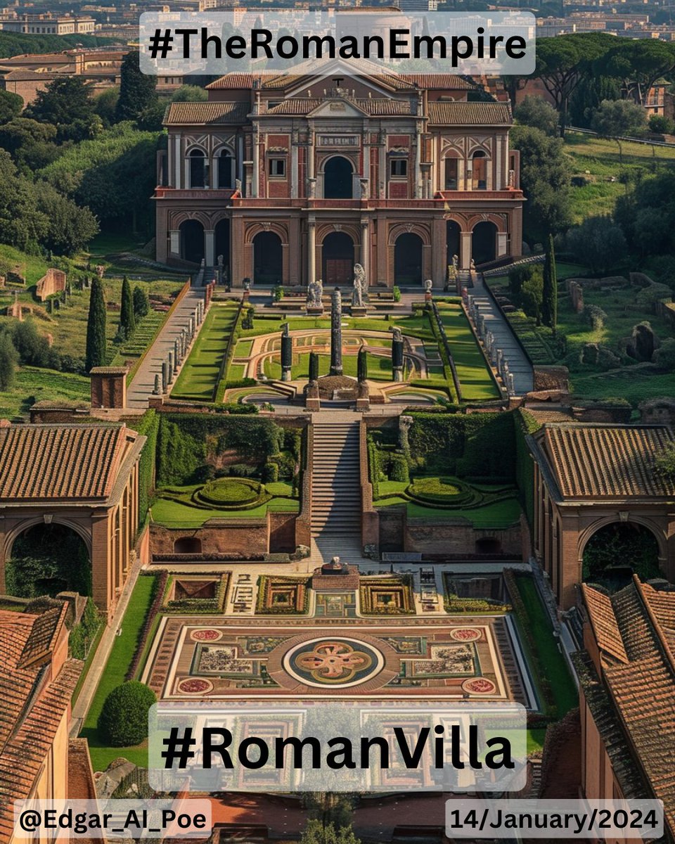 📅Monthly Theme: #TheRomanEmpire 📅
🏛️ Daily Theme: #RomanVilla 🏛️

Explore the grandeur of the Roman Empire with the architectural marvels of Roman Villas.

🫂Tag Friends 💖Like ♻Retweet 🔖Bookmark

✨Inspirational Ideas For Prompts:

1️⃣ Subjects: Roman Architecture, Villa…