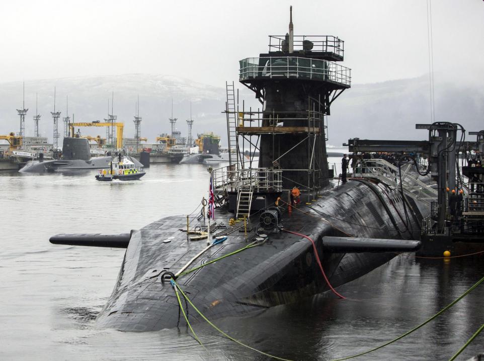 EXCLUSIVE: New concerns have been raised about the safety of Britain’s nuclear fleet

Two submarines currently in service were predicted to have been retired by the end of this year, even with 'life extension'