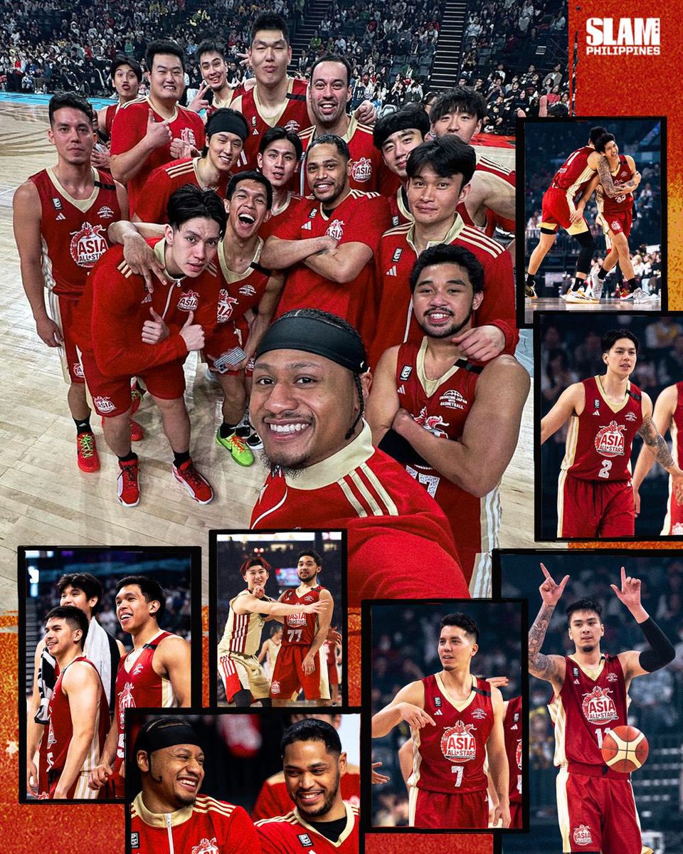 ALL-STARS IN JAPAN ✨

Dwight was team captain. Carl dropped 18. Ray got his photo. 

Best of all, the B.League Asia All-Stars won vs the B.League Rising Stars! 

📸: <a href="/B_LEAGUE/">B.LEAGUE（Bリーグ）</a>