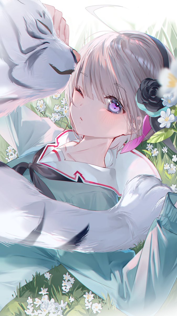 「すもも #ヘブバン 【PR】」|美和野らぐ🌱コミティアA08aのイラスト