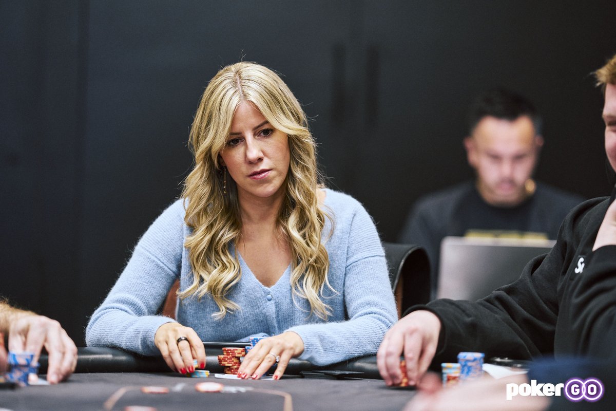 Kristen Foxen (<a href="/krissyb24poker/">Kristen Foxen</a>) leads the final table of PGT Kickoff Event #3: $5,100 No-Limit Hold'em.

David Coleman also returns to the final table marking his third in a row.

Players return Sunday to play for a $105,850 top prize.

🔗 - Day 1 Recap: pgt.com/news/kristen-f…