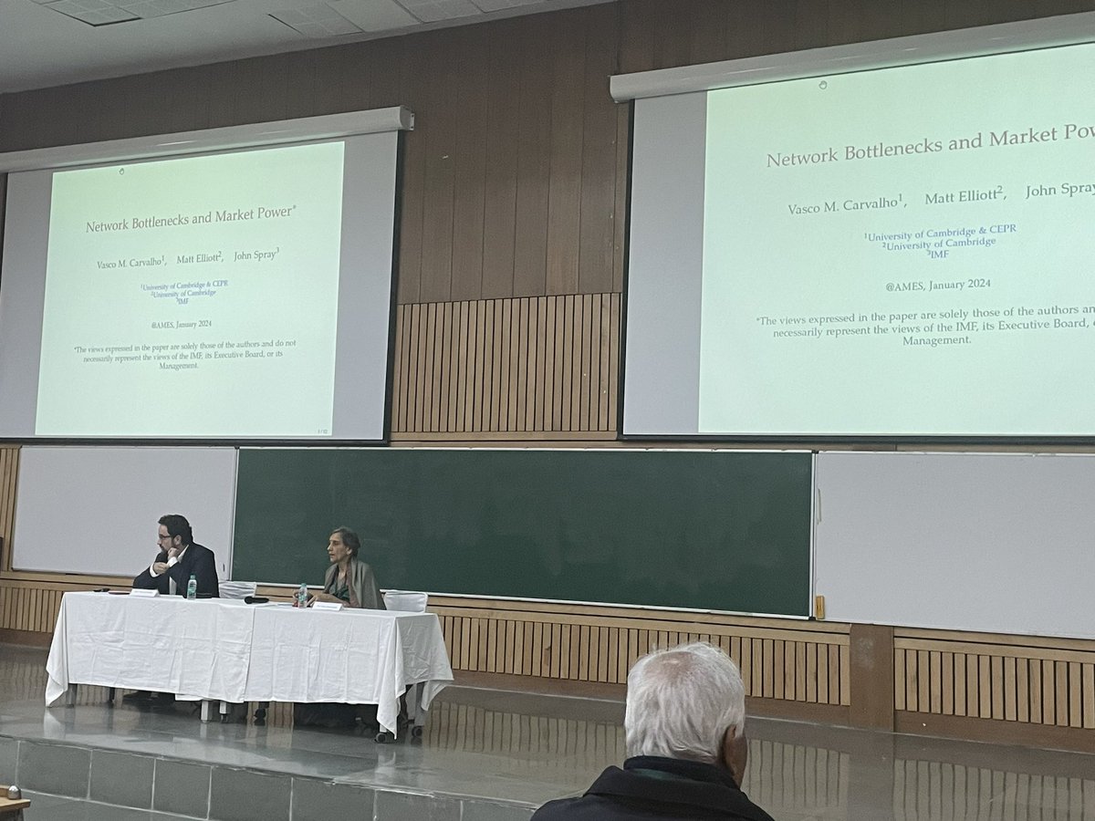 _MahimaYadav_'s tweet photo. Day 2 at the Asia Meeting of the Econometrics Society #AMES2024 @econ_iitd https://t.co/Ab8cMNYw0c