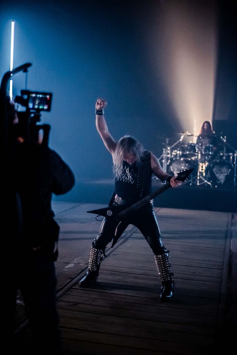 THIS DAY IN VADER: On January 12th 2020 in city of Wroclaw (Poland) Vader was recording shots to 'Into Oblivion' video clip together with 'Grupa 13' production team. NOTE: The song was promoting new album 'Solitude In Madness' released by Nuclear Blast in May 2020.