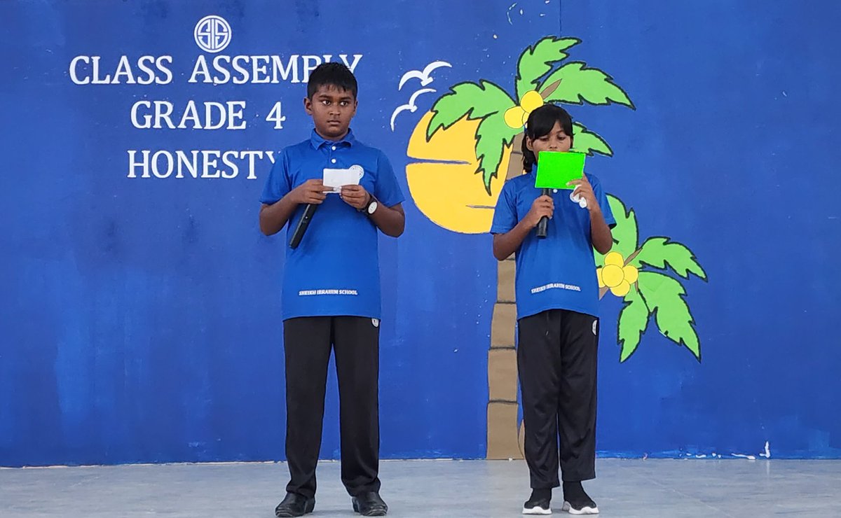 siskelaa's tweet photo. Grade Assembly
Grade: 4
Honesty https://t.co/56sz4nop76