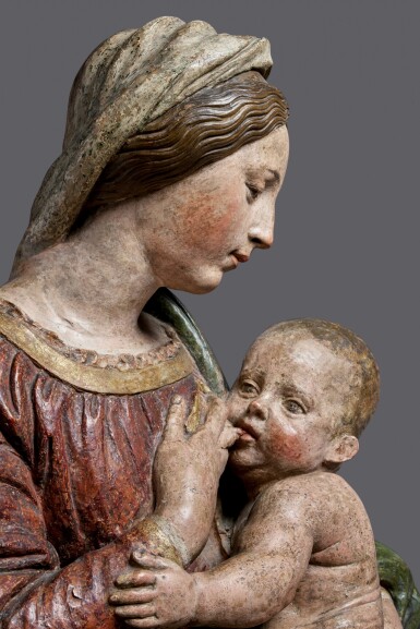 ColeccionMMoret's tweet photo. ...Potencia y monumentalidad tampoco faltan en esta Virgen de la Leche de terracota policromada atribuida al escultor florentino fallecido en Sevilla  Pietro #Torrigiani...⤵️ https://t.co/2zXZzd5LmQ