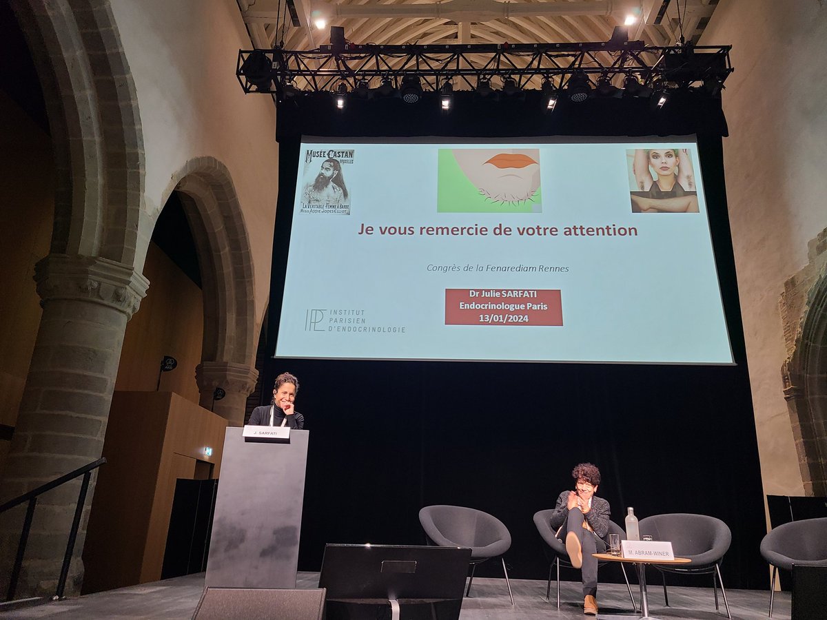 Fenarediam (@fenarediam) on Twitter photo Brillante présentation sur l'hirsutisme par Julie Sarfati #FENAREDIAM2024 <a href="/SFEndocrino/">SFEndocrinologie.org</a> Brillante présentation sur l'hirsutisme par Julie Sarfati #FENAREDIAM2024 <a href="/SFEndocrino/">SFEndocrinologie.org</a>