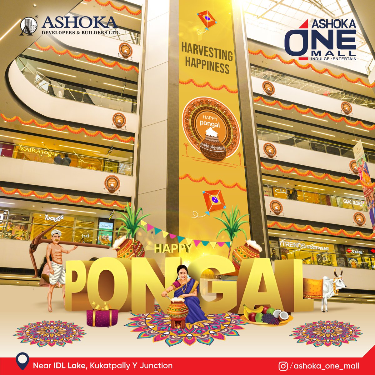 ashoka_builders's tweet photo. 🥂✨ Cheers to the Overflow of Happiness! Happy Pongal! ✨🥂 🥂🌾

Savoring the essence of Pongal that's as sweet as sugarcane and as joyous as laughter🍚🎉

#PONGAL #festival #MakarSankranti #pongalCelebration #Indian #jallikattu #Sankranti #ashokaonemall #ashokabuilders https://t.co/rvgVgdCeXp