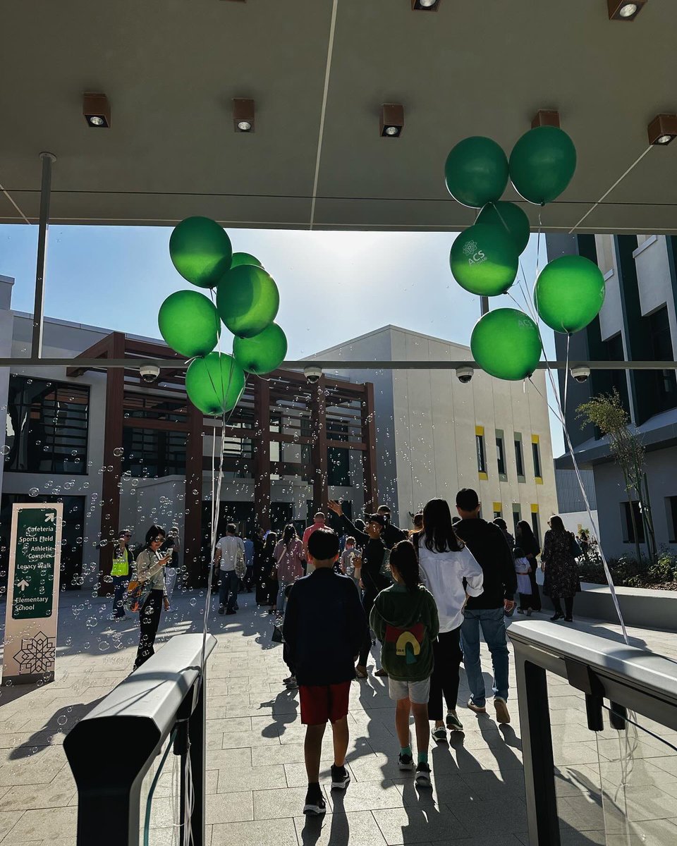 innovative_inq's tweet image. We are so excited that our new campus is open on #Saadiyat!
🙂Saadiyat means happiness, and we are soaking it in! #ACSlearns #OurACS