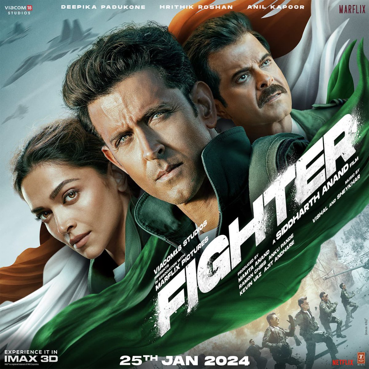 HRITHIK ROSHAN - DEEPIKA PADUKONE - ANIL KAPOOR: ‘FIGHTER’ TRAILER *TOMORROW* AT 12 NOON… Directed by #SiddharthAnand… In *cinemas* [Thu] 25 Jan 2024 [#RepublicDay weekend]. #FighterTrailer

#Fighter #HrithikRoshan #DeepikaPadukone #AnilKapoor #KaranSinghGrover #AkshayOberoi