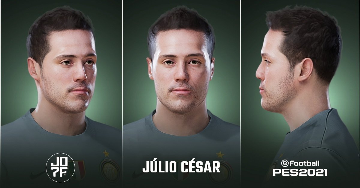 Júlio César - PES 2021 (PC MOD) - Become a subscriber and get the download released for this and other faces - Download: buymeacoffee.com/jo7facemakercl… - #eFootball #PES #PES2021 #eFootball2024 #FIFA23 #EAFC24