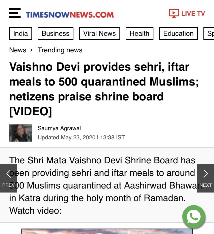 sanghi_sniper's tweet photo. If you don’t want to challenge the status quo where Mata money is used to promote Islam and if maintained by Modi Shah BJP Yogi RSS then do not support this
Free Mata Vaishno Devi Temple... Free Hindu Temples!
#FreeHinduTemples
#ChaloKatra
#ESBD https://t.co/YLYYuYgqVy