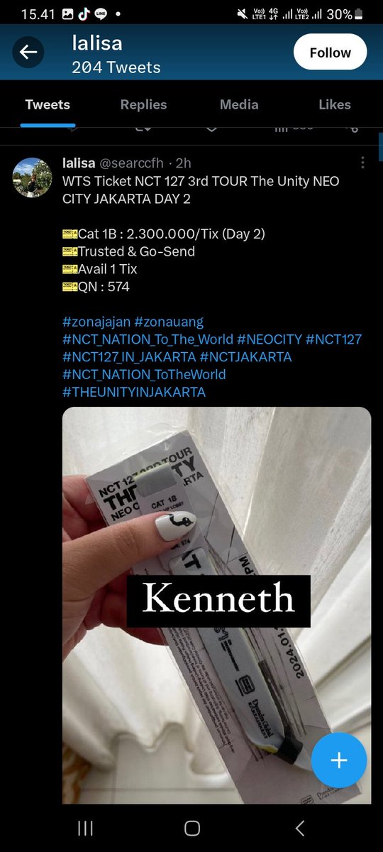 chillsungie's tweet photo. Scammer unity ticket 

CAT 1B QN 574 
HARGA : 2.3 
AVAIL: 1TIX 

No respon > AVAIL 2TIX CAT 1B dgn harga 1jt/tix 

Bank DBS
1707372553
Kenneth J @searccfh https://t.co/zP3O0xuixX