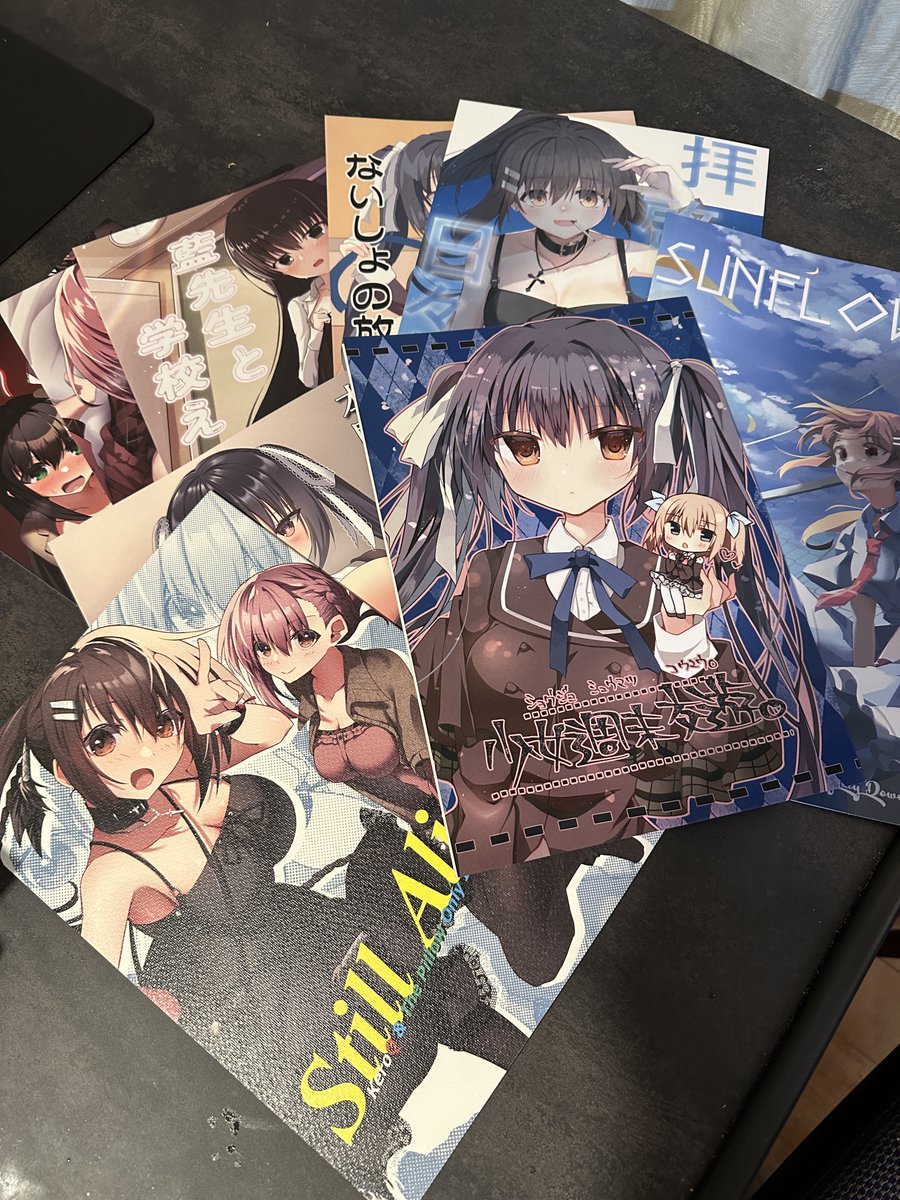 「冬コミ同人誌読みました! 良かった!!」|SCA自（すかぢ）のイラスト