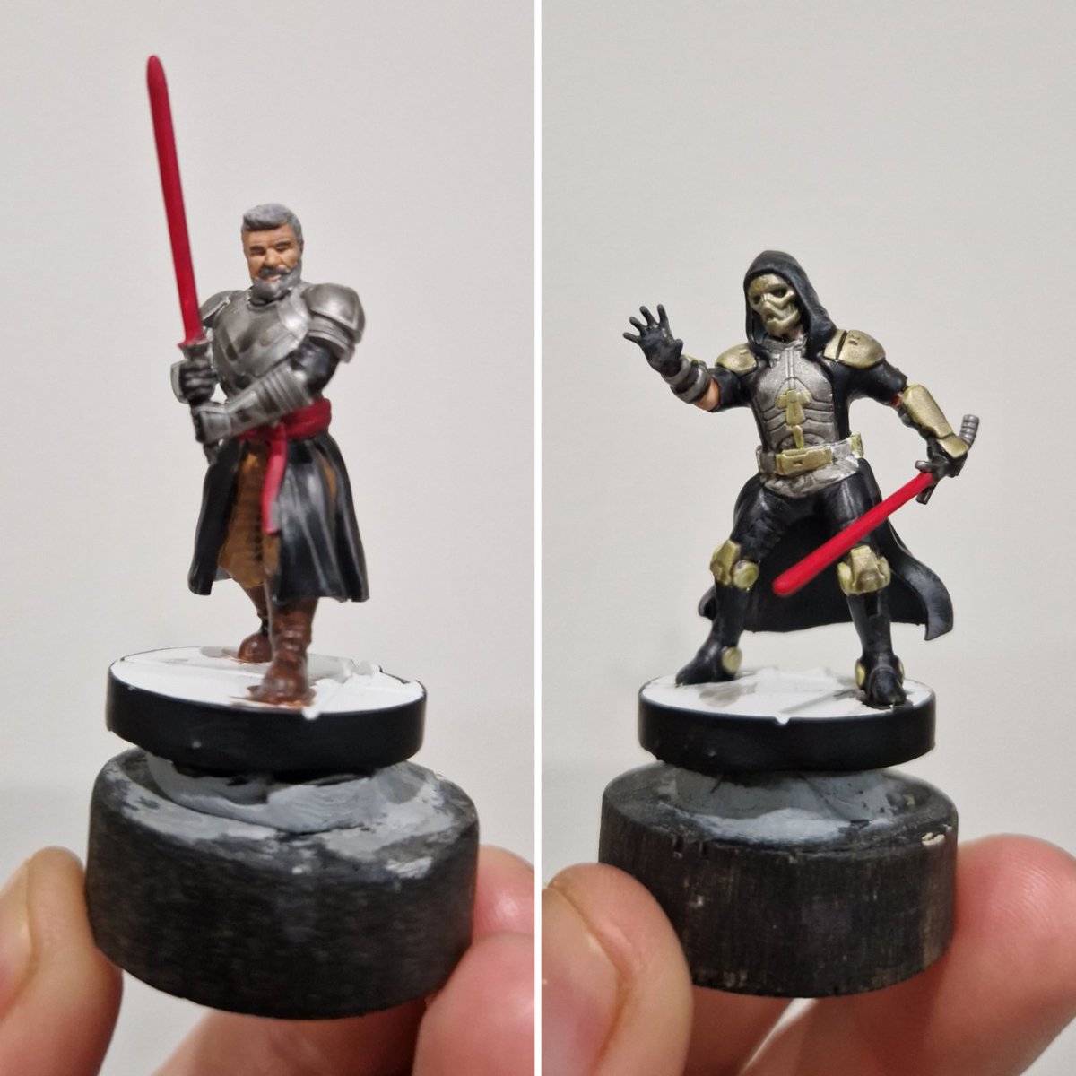 TWC_Juan's tweet photo. Finishing the #starwarslegion bits for Wednesdays #order66 narrative campaign, there's some rebels to hold off! 

#TWC #Wargaming #miniaturepainting #community https://t.co/MFFLyUEkjO