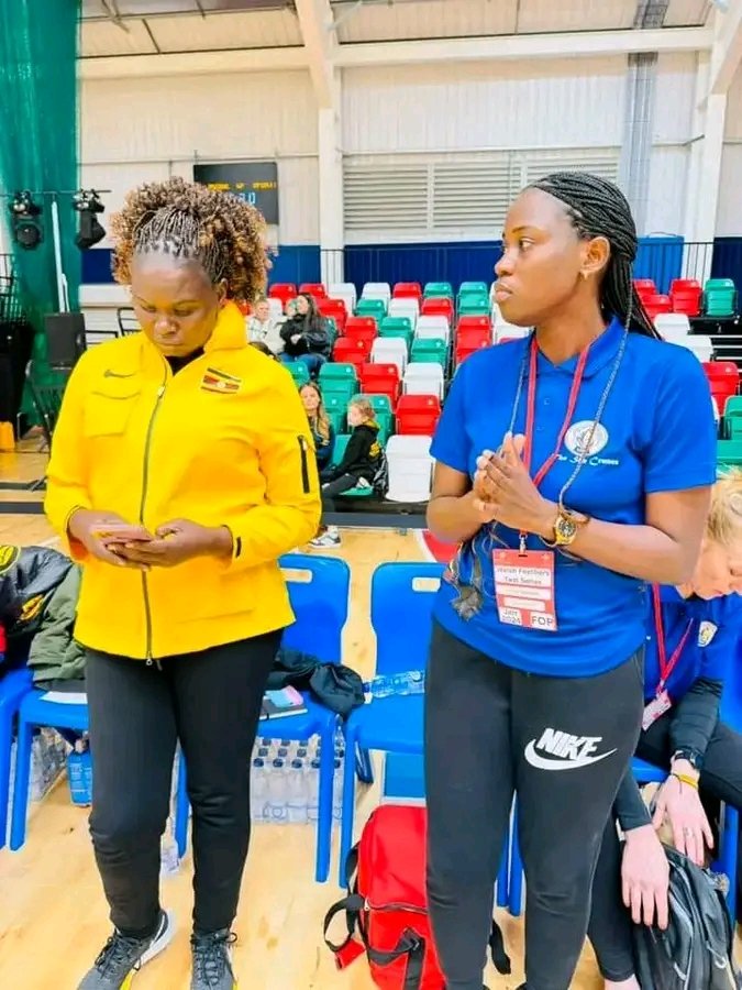 AtekersportUg (@atekersport) on Twitter photo She Cranes Team Managers on duty in the UK,pushing to see that the Ugandan Flag is high in international Netball.
well done team ladies
<a href="/NetballWorldCup/">Netball World Cup</a> <a href="/Netball_SA/">Netball South Africa</a>
<a href="/EnglandNetball/">England Netball</a> <a href="/NetballNZ/">Netball New Zealand</a> <a href="/NetballWales/">NetballWales</a> <a href="/SheCranes/">The SheCranes</a> She Cranes Team Managers on duty in the UK,pushing to see that the Ugandan Flag is high in international Netball.
well done team ladies
<a href="/NetballWorldCup/">Netball World Cup</a> <a href="/Netball_SA/">Netball South Africa</a>
<a href="/EnglandNetball/">England Netball</a> <a href="/NetballNZ/">Netball New Zealand</a> <a href="/NetballWales/">NetballWales</a> <a href="/SheCranes/">The SheCranes</a>