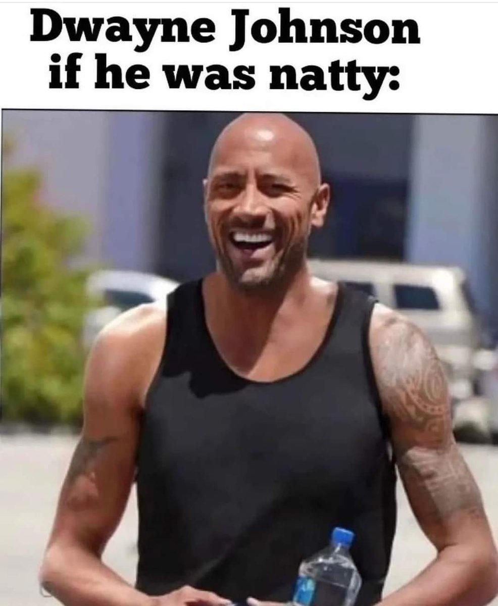 CelebsAfterSun's tweet photo. Dwayne Johnson if he was natty.
#dwayne #johnson #rock #natty https://t.co/zPIJMzaRRZ