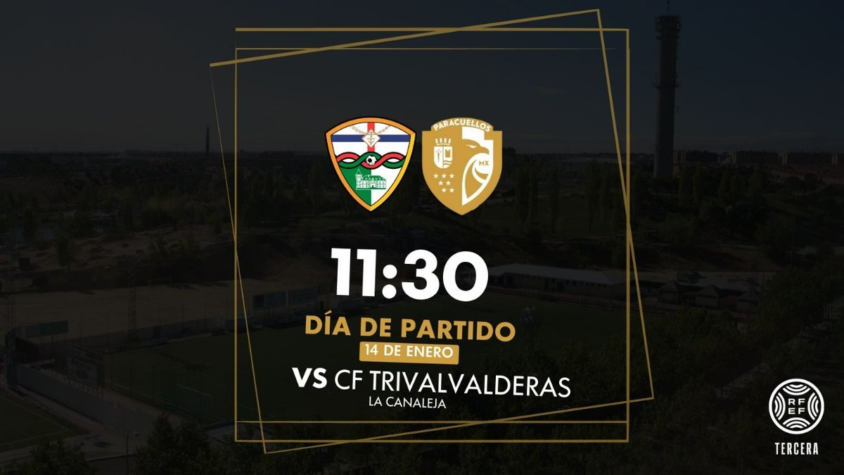CD Paracuellos MX (@cdparacuellos) on Twitter photo ⚽⚔️ | 𝐃𝐈́𝐀 𝐃𝐄 𝐏𝐀𝐑𝐓𝐈𝐃𝐎
Ya estamos rumbo a Alcorcón 🚗
<a href="/trivalvalderas/">C.F TrivalValderas Alcorcón</a> vs <a href="/CDParacuellos/">CD Paracuellos MX</a>
14/1/2024 🕑11:30
#Vamosparacuellosmx ⚽⚔️ | 𝐃𝐈́𝐀 𝐃𝐄 𝐏𝐀𝐑𝐓𝐈𝐃𝐎
Ya estamos rumbo a Alcorcón 🚗
<a href="/trivalvalderas/">C.F TrivalValderas Alcorcón</a> vs <a href="/CDParacuellos/">CD Paracuellos MX</a>
14/1/2024 🕑11:30
#Vamosparacuellosmx