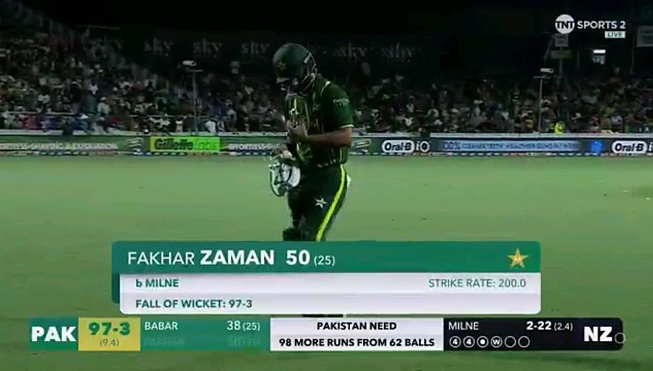 ShaheensBrigade's tweet photo. That was one thunderous innings! ⚡

#PAKvsNZ https://t.co/uviDCfDv6d