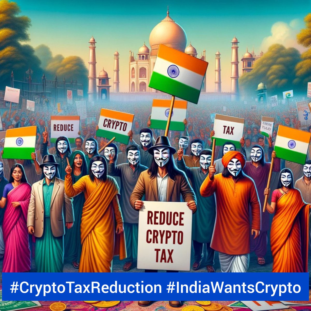 PiNetwork24X7's tweet photo. ๐ฃ Calling for Support: Reduce Crypto Tax! ๐ผ๐
Your support is crucial! Retweet and share this message widely to advocate for reduced crypto taxes. Let's amplify the voice and work together to convey the message to the government. Every share counts! ๐๐ฌ
#CryptoTaxReduction #reducecryptotax #IndiaWantsCrypto #CryptoNews #CryptoCommunity