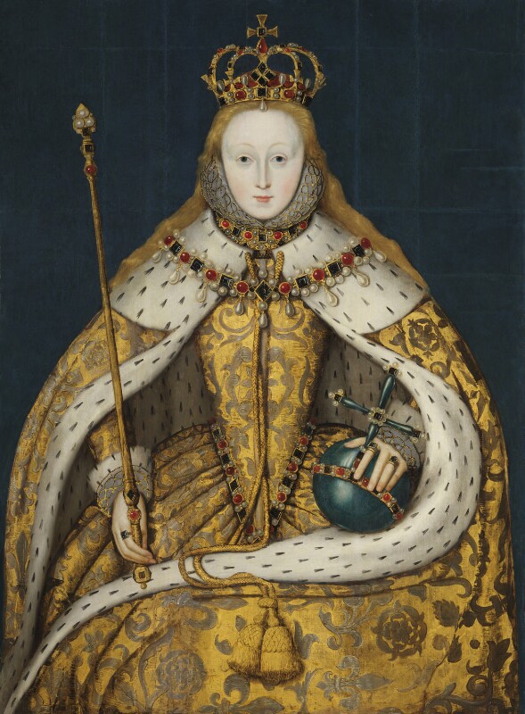 TowerOfLondon's tweet image. On this Day in 1559 Elizabeth I departed the Tower of London for her Coronation procession 🏰 The new queen “marched from the towre to passe through the citie of London towarde Westminster, richely furnished, &amp;amp; most honorably accompanied…”.

© National Portrait Gallery, London