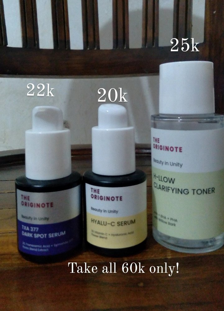 assarhpark's tweet photo. Wts preloved the originote 
Serum hyalu c sisa 50% exp 2026
Serum dark spot  50% exp 2026
Toner h-llow 80% exp 2026

Via oren🍊 https://t.co/zzOjIOlzqR