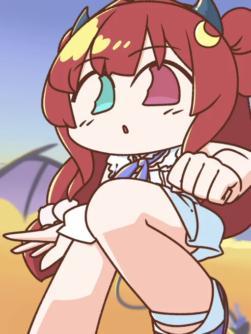 ロアちゃんと夕方時最近のロアちゃんは夕方どう過ごしてる〜?夕方時の喫茶店とか晩御飯の匂いとか夕方帰りに食べるお肉屋さんのコロッケ夕方て特別な感じするよねロアちゃんの夕方の楽しみ方教えて〜!ロアちゃんに楽しい夕方時間を〜 #ロアート 