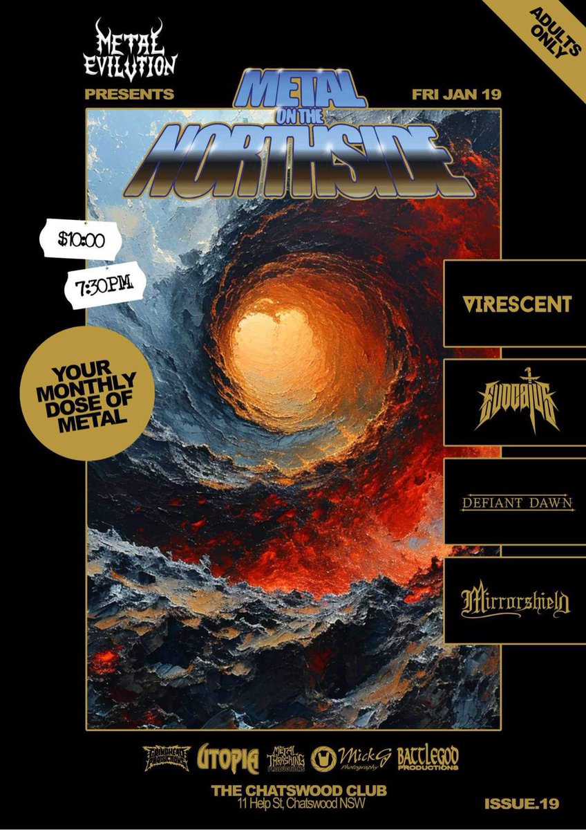 tim_trollgasm's tweet photo. My folk power metal band Mirrorshield is playing our first show of 2024. It just happens to be Metal on the Northside in Chatswood (Chatsteel) Sydney. Any Sydney homies up for a night a epic heavy metal? #sydneymetal #chatsteel #australianfolkmetal #mirrorshield https://t.co/Ve8AOWH62G