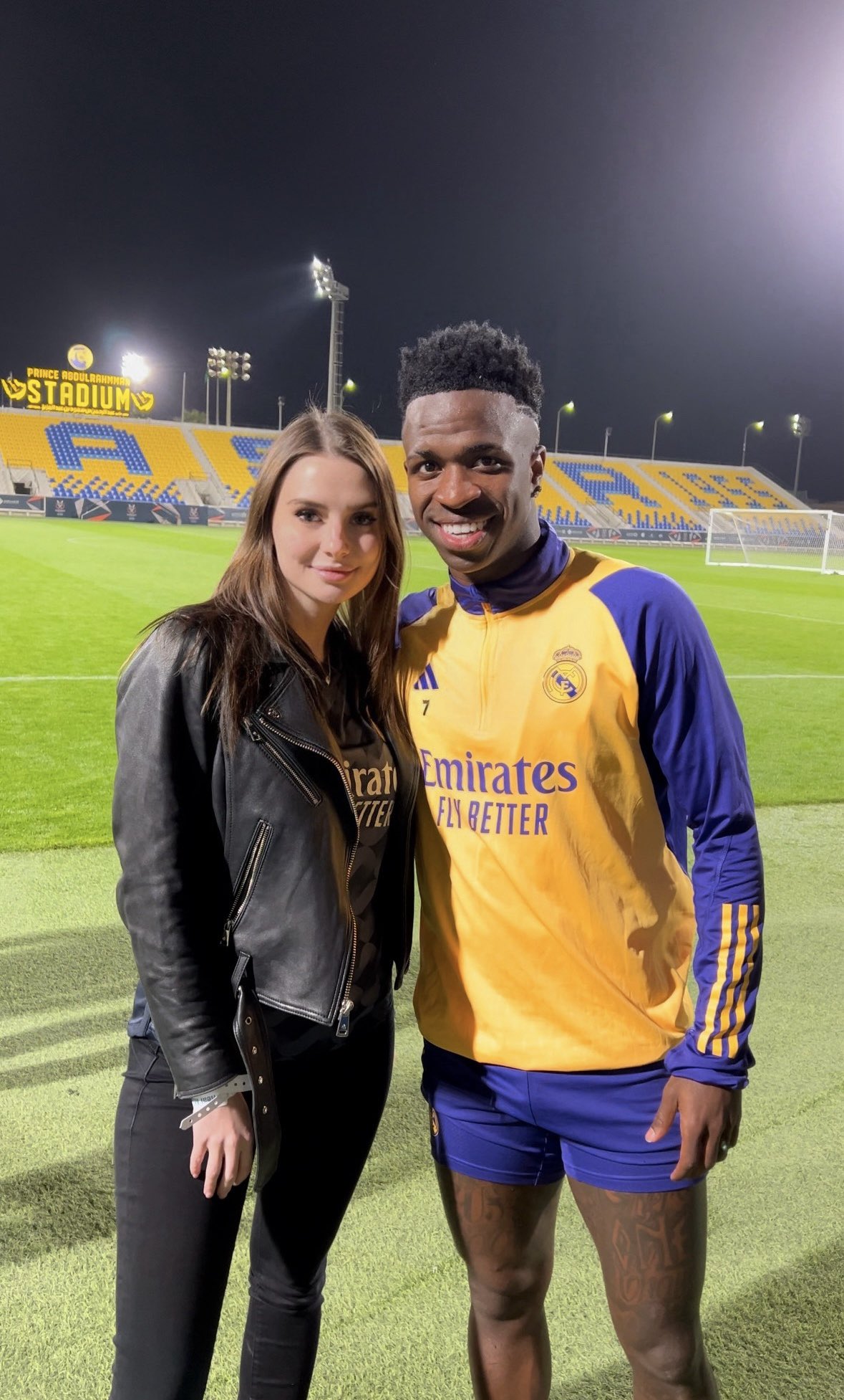 Svetlana on X: I met the @realmadrid team 🤍during the Super Cup in  Riyadh! 🇸🇦 You can find the full vlog on YouTube 🎬 (search Laneksa).  Such an amazing experience, thank you @