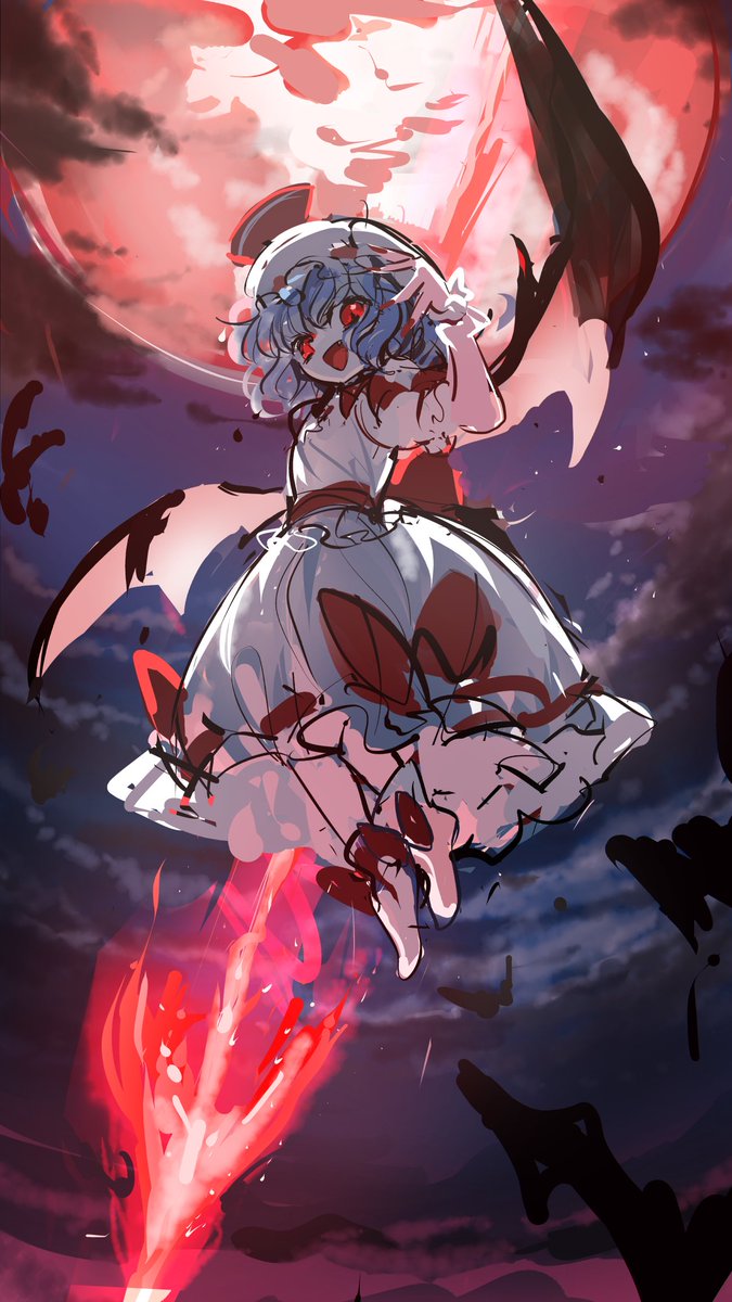 レミリア・スカーレット 「」|砂＠例大祭 F12aのイラスト