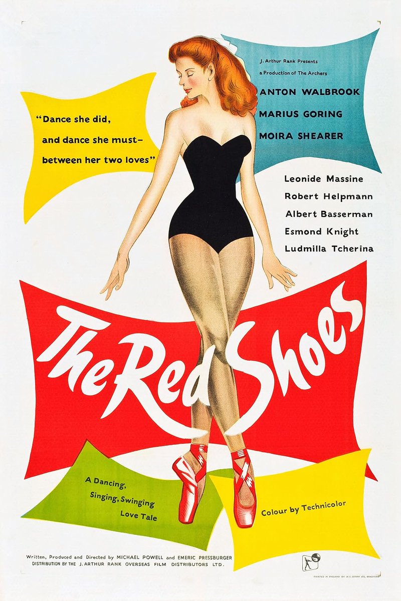 4. The Red Shoes (Powell &amp; Pressburger, 1948)

Screened at the wonderful 
@glasgowamis alongside Harry Maberly’s Kate Bush film, this is a vivid melodrama about the tension between art and life. Masterpiece.