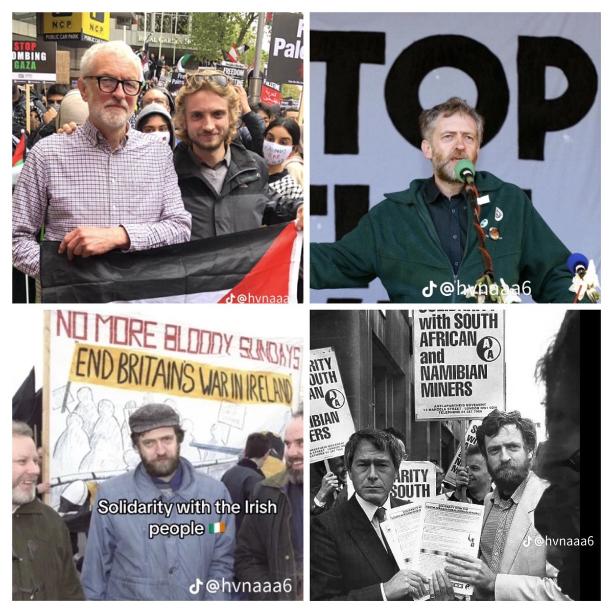 tiffy201's tweet image. He stood against apartheid in South Africa, he stood with Ireland, he stood against the war in Iraq and now he stands with Palestine. Wow did you mess up when you gave your vote to Boris instead of him and to those in labour who think Starmer is the answer… more fool you