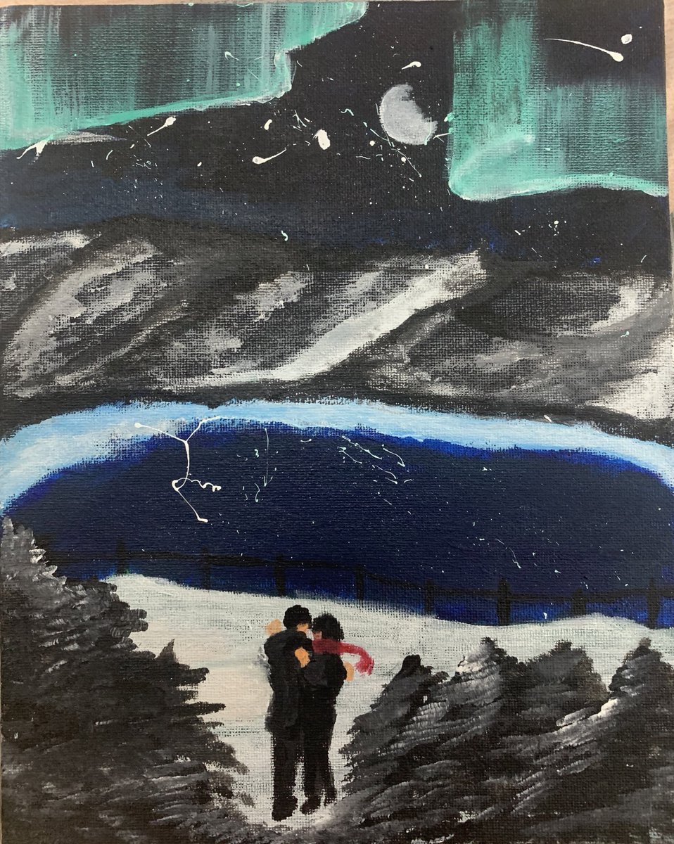 Nnom_ya's tweet photo. Painting for a Project 🌌 https://t.co/k7aBpZoAmb