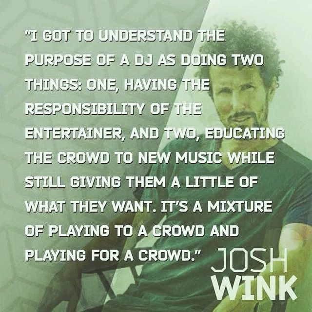 Yes! What Josh Wink says! ❤️🪩