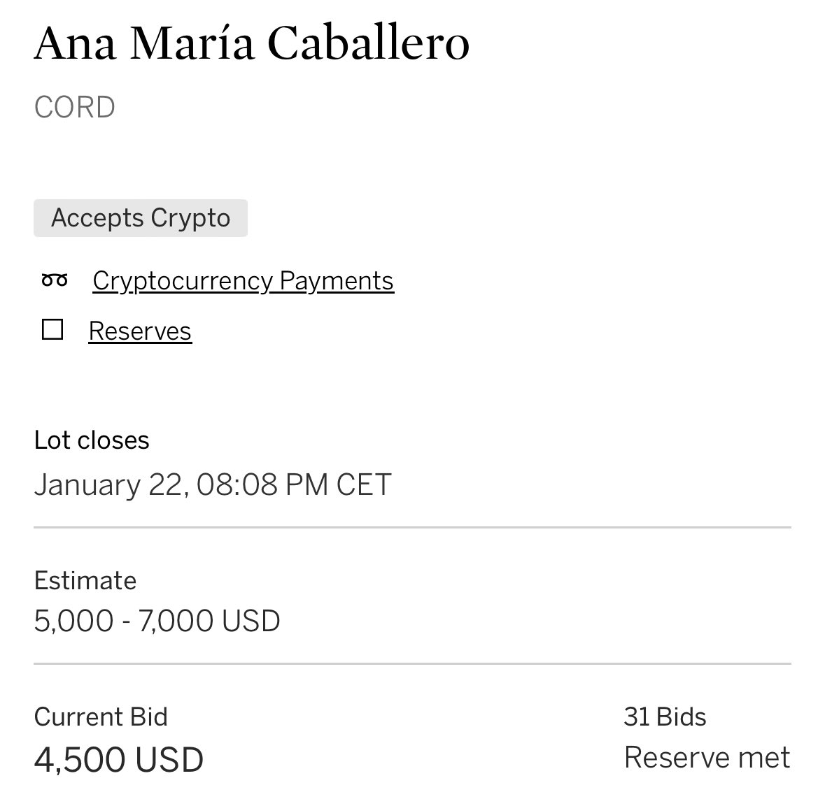 good morning ☀️31 bids in a bit over 24 hrs. each one represents a value  statement for poetry. thank you.