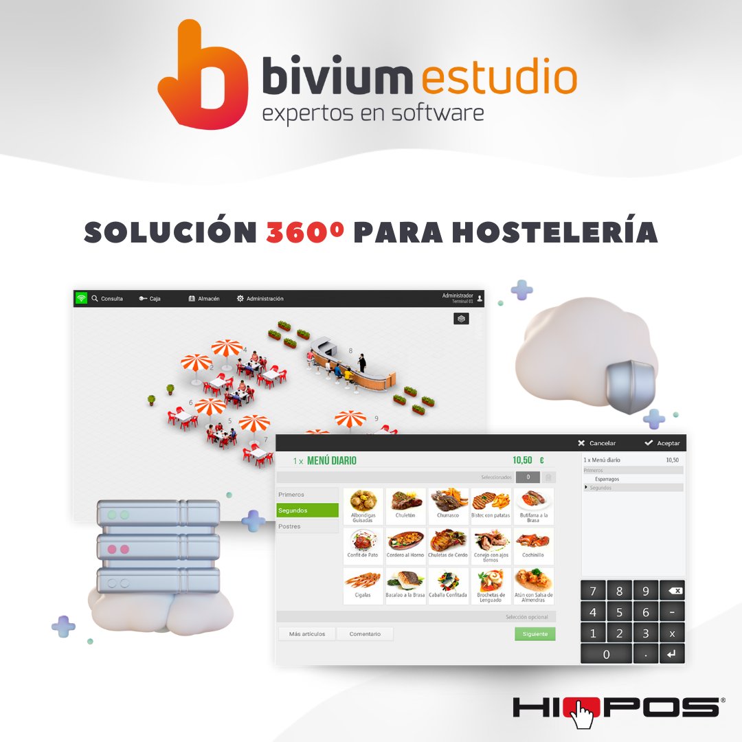 ¿Cansado de los problemas con tu antiguo sistema de punto de venta? ¡Es hora de un cambio! ️  
Con #Hiopos obtienes una solución integral 🚀 
🌐Sistema #Cloud
🔄Actualizaciones Gratuitas
🔒Copias de Seguridad Automáticas
🔄Multiterminal e Intuitivo

#TPVHostelería #softwaretpv