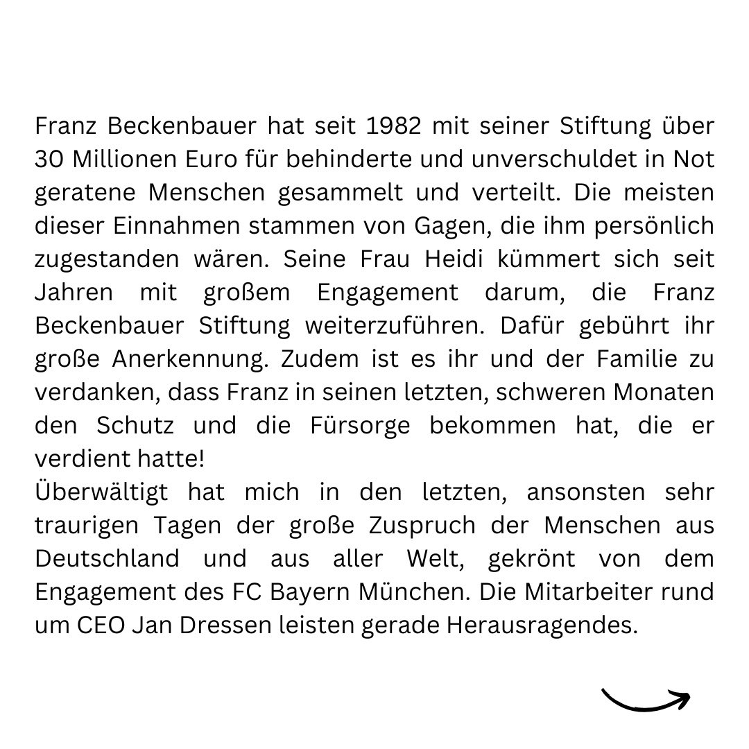 marcushoefl's tweet photo. Ich habe ein paar Tage gebraucht, um mich zu sammeln. Man sagt, schreiben hilft gegen Kummer - und das habe ich auf diesen Seiten versucht… (2 von 2)

#kaiser #franzbeckenbauer #FCBayern @FCBayern https://t.co/2v8v1T4wkD