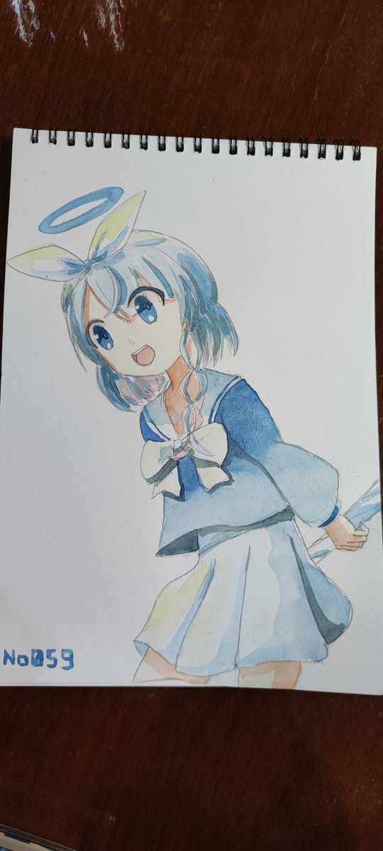 アロナ(ブルアカ) 「アロナァ!」|☃のーごく☃のイラスト